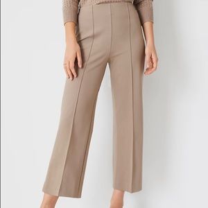 Ann Taylor cropped wide leg pants